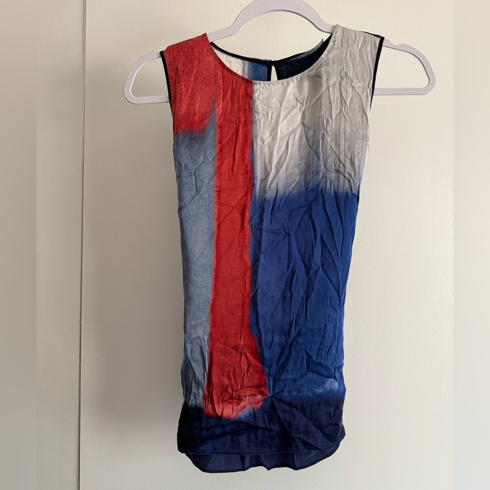 Elie Tahiri Silk Halley Top